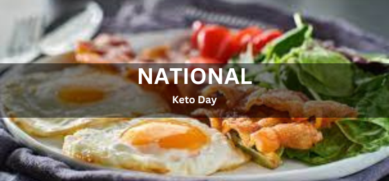 National Keto Day [राष्ट्रीय कीटो दिवस]